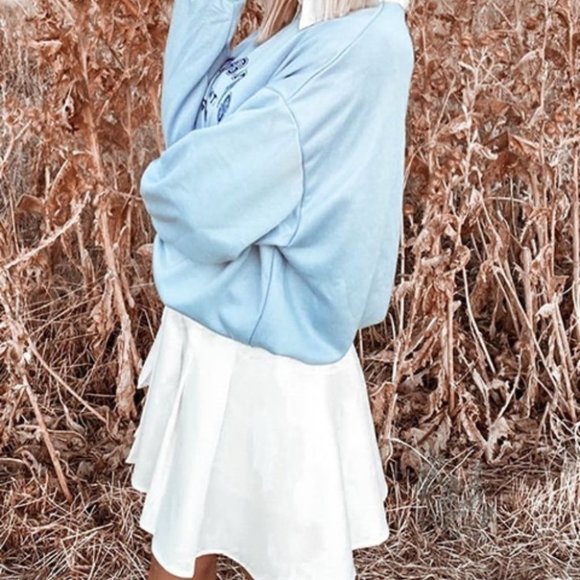 OLD MONEY white Tennis Mini Skirt - Picture 6 of 12